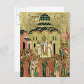 De uitbreiding van het kruisje briefkaart (Voorkant / Achterkant)