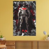 De uitdager Batman Canvas Afdruk (Insitu (Woonkamer))