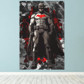 De uitdager Batman Canvas Afdruk (Insitu (Houten vloer))