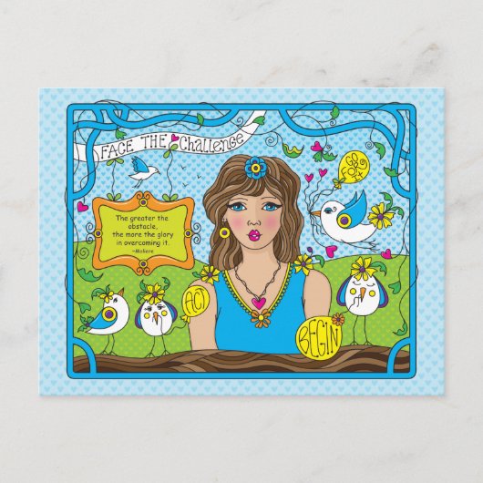 De uitdaging aangaan_ briefkaart (Voorkant)