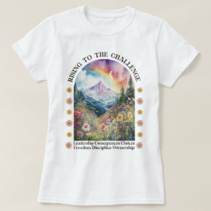 De uitdaging van Christelijke thuisonderwijs T-shirt