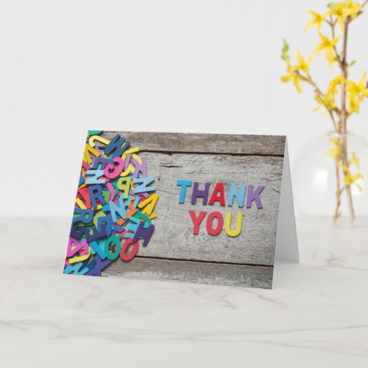 DE UITEINDELIJKE ***DANKKAART*** KAART (Gele Bloem)