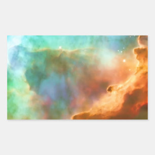 De uitgebreide regio Omega Nebula Rechthoekige Sticker