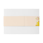 De uitgenodigde gast van de bloementuin uitnodigingen wikkel (Achterkant Voorbeeld)