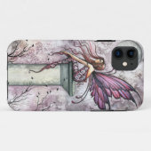 De uitkijk Fantasy Feeënkunst Case-Mate iPhone Case (Achterkant (horizontaal))