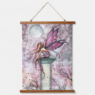 De uitkijkfee Fantasy-kunst van Molly Harrison Hangend Wandkleed