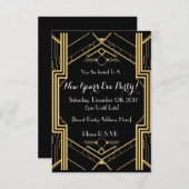 De uitnodiging van 1920 van de met de NYE geassoci (Voorkant / Achterkant)