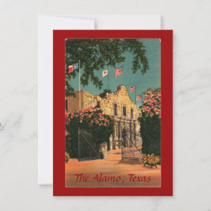 De uitnodiging van Alamo  Texas