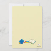 De Uitnodiging van de Afstuderen van de lage (Achterkant)