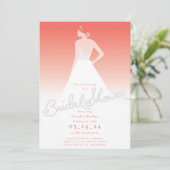 De uitnodiging van de Bridal van de Groot (Staand voorkant)