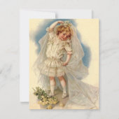 De Uitnodiging van de Bridal van de Stijl van de (Voorkant)