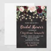 De Uitnodiging van de Bridal van het Koord de Lich (Voorkant / Achterkant)