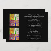 De Uitnodiging van de Dienst van de Morning (midde (Voorkant / Achterkant)