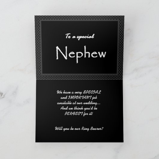 De Uitnodiging van de Drager van de Ring van de (Binnen)