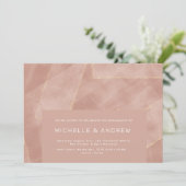 de uitnodiging van de moderne zwarte goudpartij (Staand voorkant)