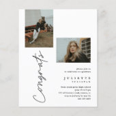 De Uitnodiging van de Partij van de Graduatie van (Achterkant)