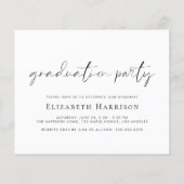 De Uitnodiging van de Partij van de Graduatie van  (Achterkant)