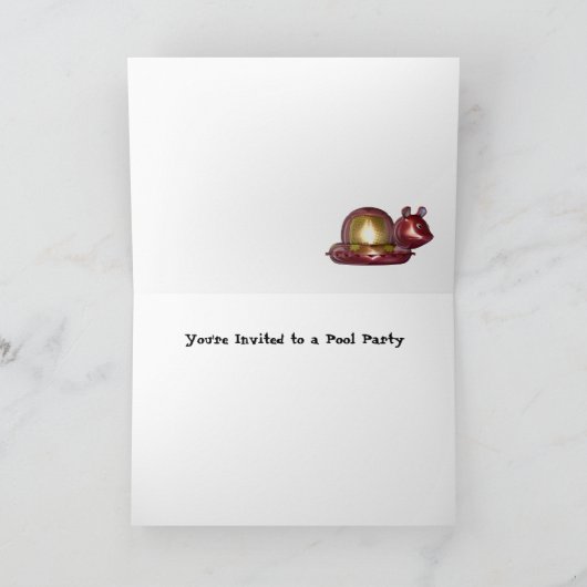 De Uitnodiging van de Partij van de pool met de (Binnen)