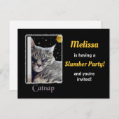 De Uitnodiging van de Partij van de sluimer! (Voorkant / Achterkant)