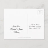 De Uitnodiging van de Partij van de verjaardag spa (Achterkant)