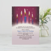 De Uitnodiging van de Partij van de Verjaardag van (Staand voorkant)