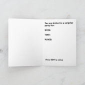 De Uitnodiging van de Partij van de verrassing (Binnen)