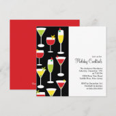 De Uitnodiging van de Partij van Kerstmis van de (Voorkant / Achterkant)