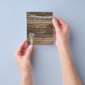 De Uitnodiging van de Toespraak van de Douple van Flyer (Hand)