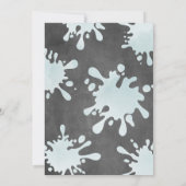 De Uitnodiging van de waterballon Verjaardag, Ball (Achterkant)