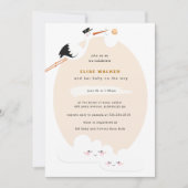 De Uitnodiging van het Baby shower van de opslag m (Voorkant)