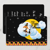 De uitnodiging van het Nachtelijke Kind van Begger (Voorkant / Achterkant)