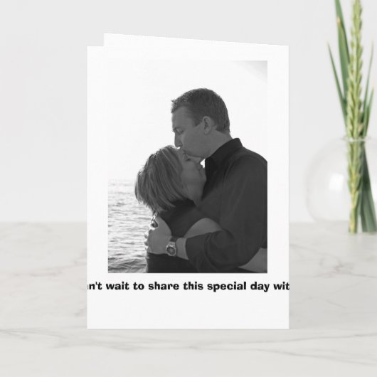 De uitnodiging van Kyle en van de Hoed (Achterkant)