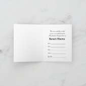 De Uitnodiging van Obama - de Formele Partij van (Binnen)