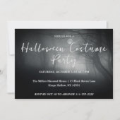 De uitnodiging voor het Dark Forest Party (Voorkant)