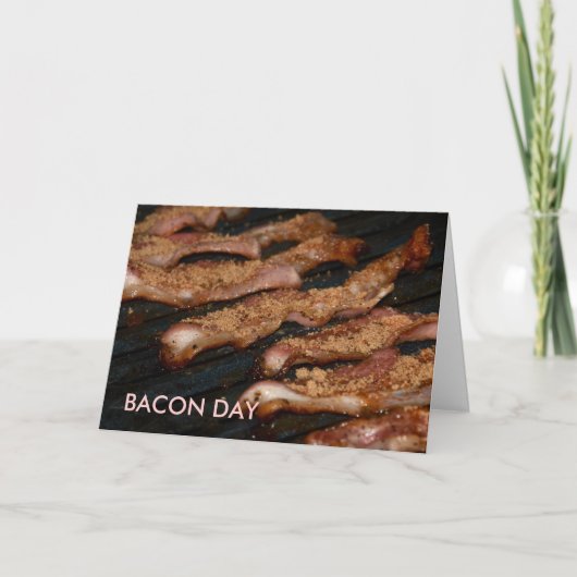 De uitnodigingen van de DAG van het BACON (Voorkant)