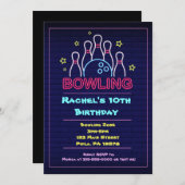 De uitnodigingen van de Partij van de Dagen van de (Voorkant / Achterkant)