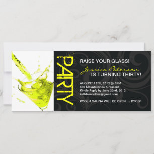 DE UITNODIGINGEN VAN DE PARTIJ VAN DE VERJAARDAG