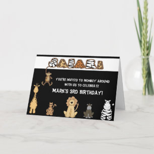 De Uitnodigingen van de Partij van de Verjaardag