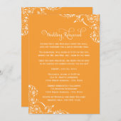 De Uitnodigingen van de Repetitie en van het Diner (Voorkant / Achterkant)