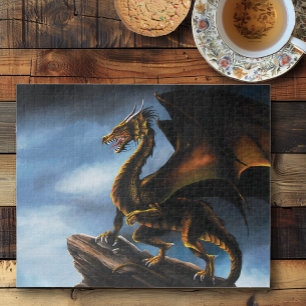 De uitputtingsdraak legpuzzel