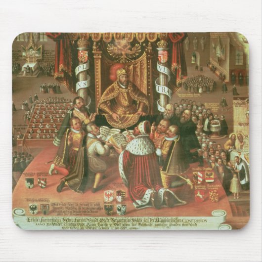 De uitreiking van de Augsburg-conferentie Muismat (Voorkant)