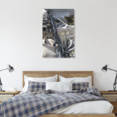 De uitrusting van een zee canvas afdruk (Insitu (Slaapkamer))