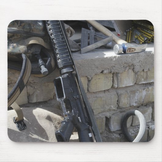 De uitrusting van een zee muismat (Voorkant)