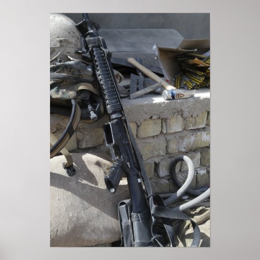 De uitrusting van een zee poster (Voorkant)