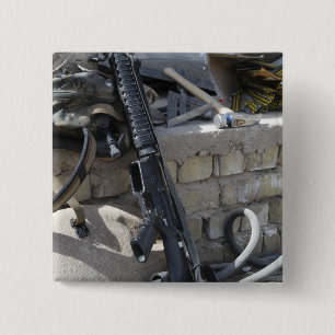 De uitrusting van een zee vierkante button 5,1 cm