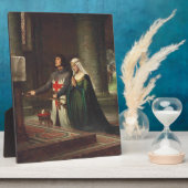 de uitspraak van dmund Blair Leighton 1908 Fotoplaat (Zijkant)