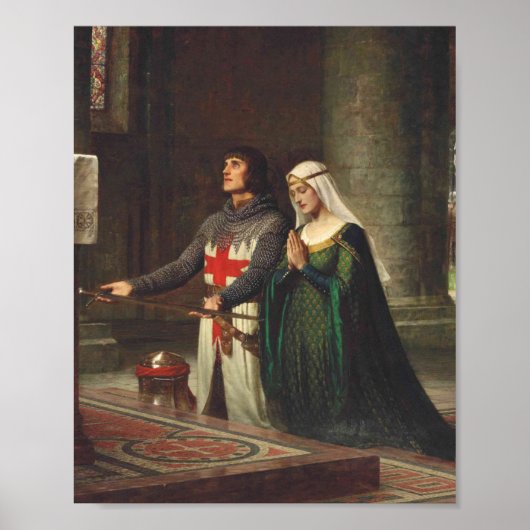 de uitspraak van dmund Blair Leighton 1908 Poster (Voorkant)