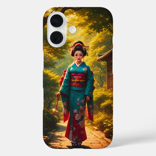 De uitstraling van een kimono Case-Mate iPhone case (Achterkant)