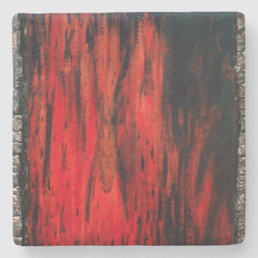 De uitvoerder stenen onderzetter (Voorkant)