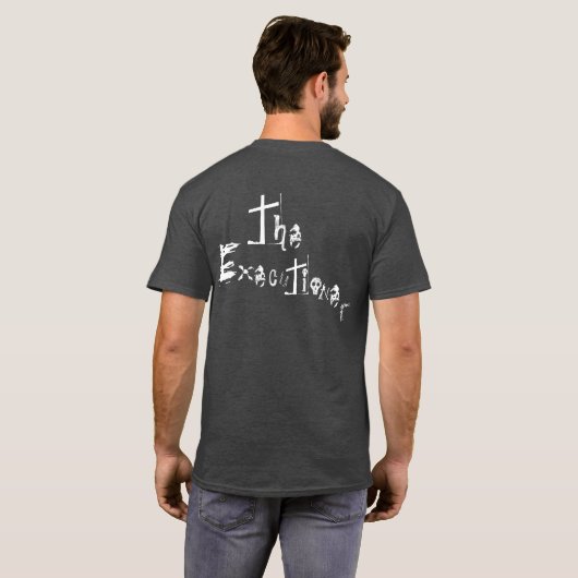 De uitvoerder  t-shirt (Achterkant volledig)